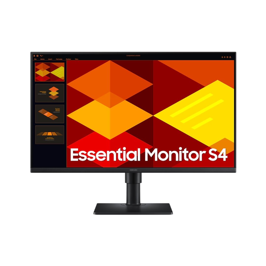 Samsung 27" Full HD Adjustable Height Monitor (S40GD) with  Built-in Speakers * LS27D406GAUXXU * Lightly Used