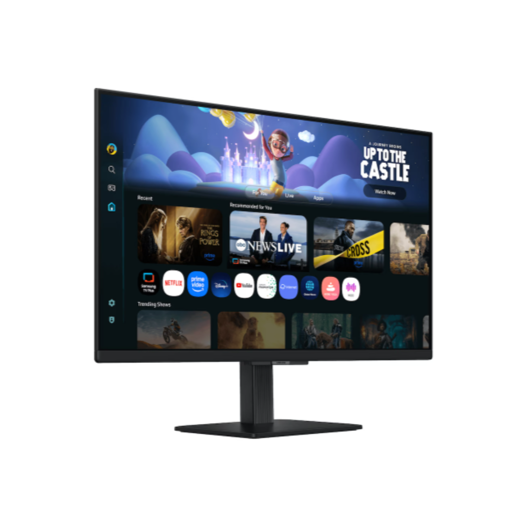 Samsung 27" Smart Monitor M5 M50F FHD with Speakers and Remote - LS27FM500EUXXU - New