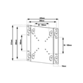 VIVANCO BFI 6020 TV Wall Bracket – Flat Profile, VESA 200, Max 20kg – New